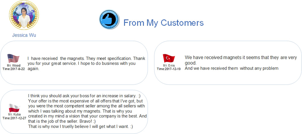 Jessica Customers Evaluations