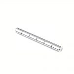 Neodymium Rod Magnet Zinc Coating