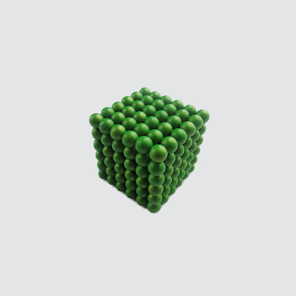 N35 D5mm Green Neo Sphere Magnet Toy Application