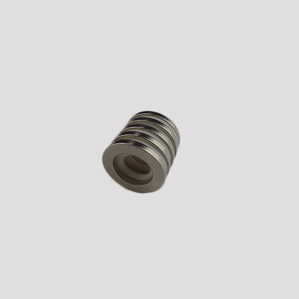 N38SH High Temperature Neodymium Ring Magnet D40xd25x5mm