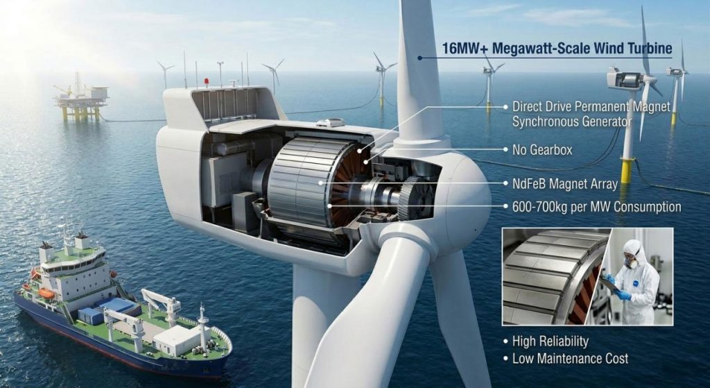 The Advantages of Neodymium Magnets for Wind Turbines